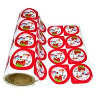 Customized PET/AL/CPP food packaging roll film for pudding cup sealing
